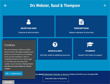 Tablet Screenshot of drwebsterandpartners.com